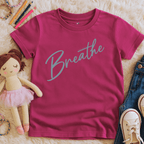 Breathe Script - Kids T-Shirt