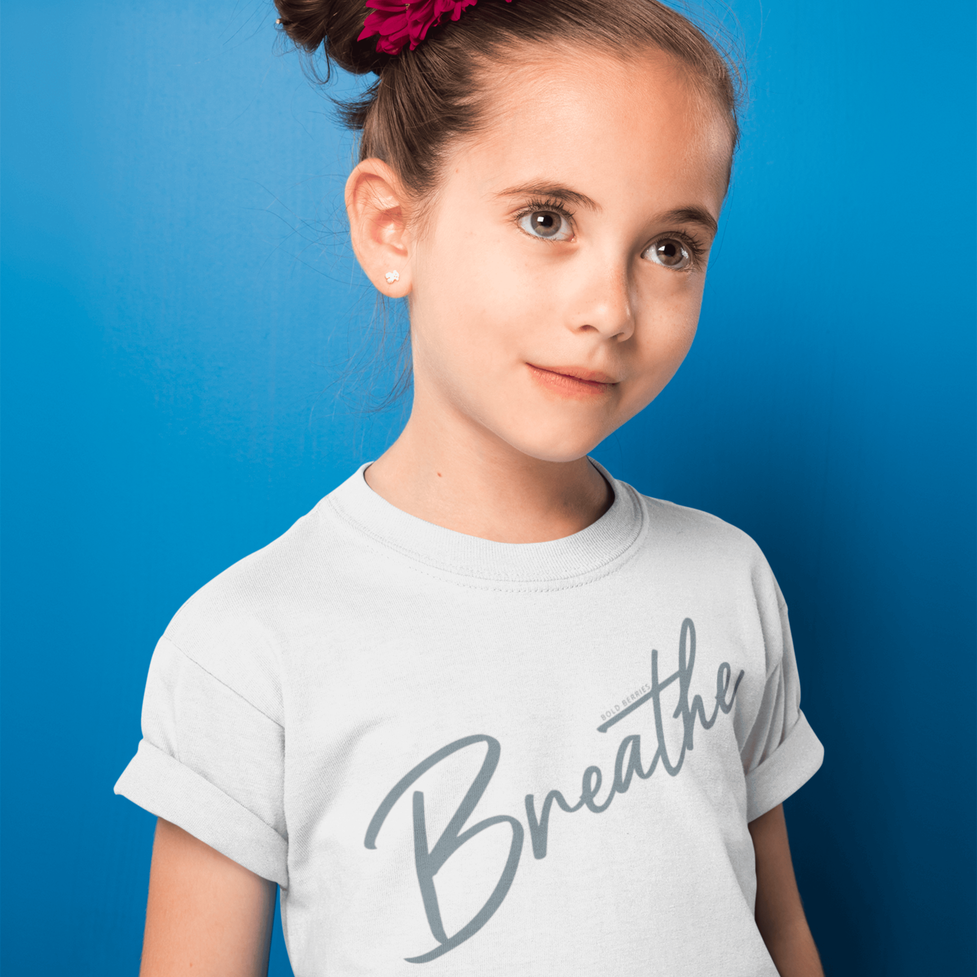 Breathe Script - Kids T-Shirt