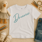 Dreamer Script - Kids T-shirt