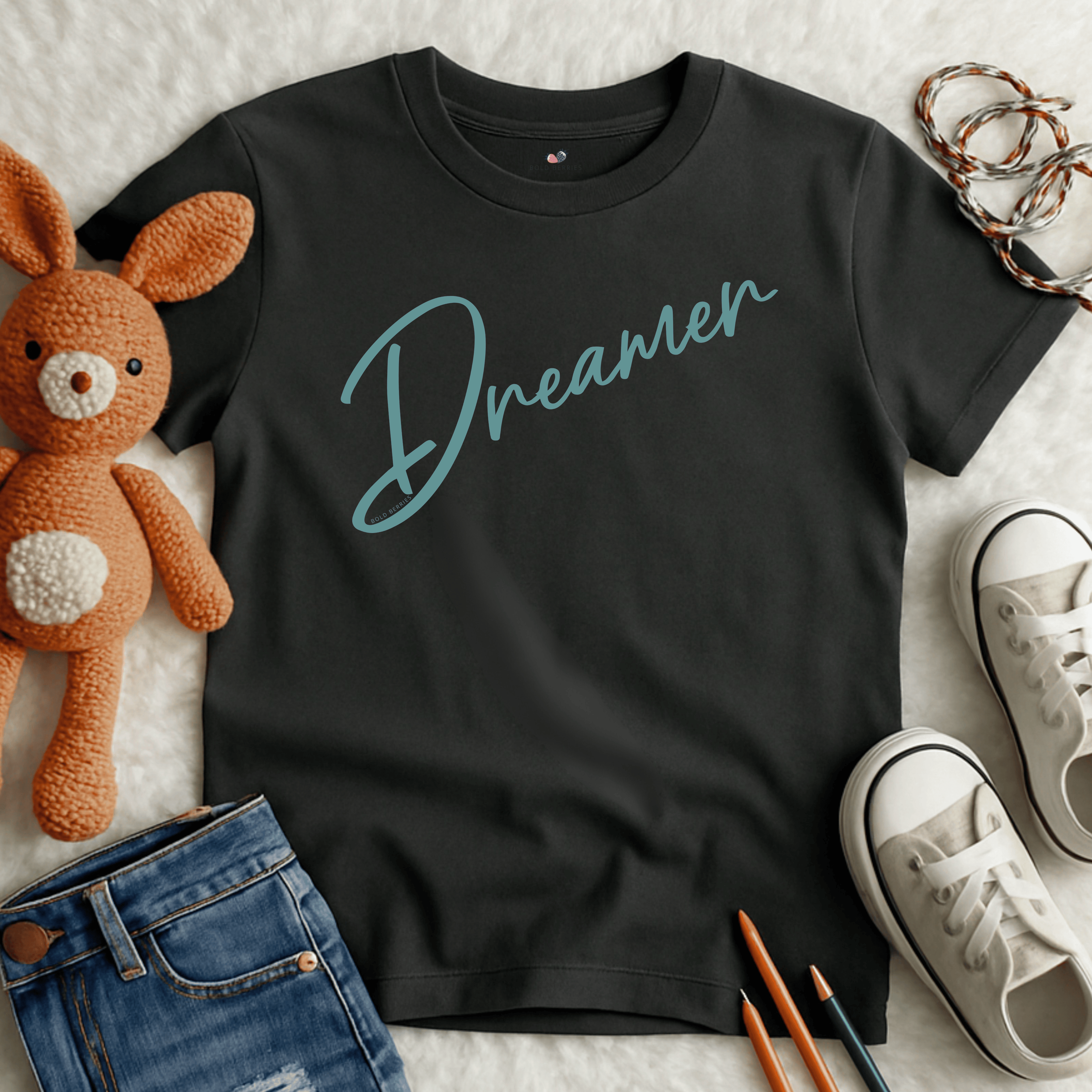 Dreamer Script - Kids T-shirt