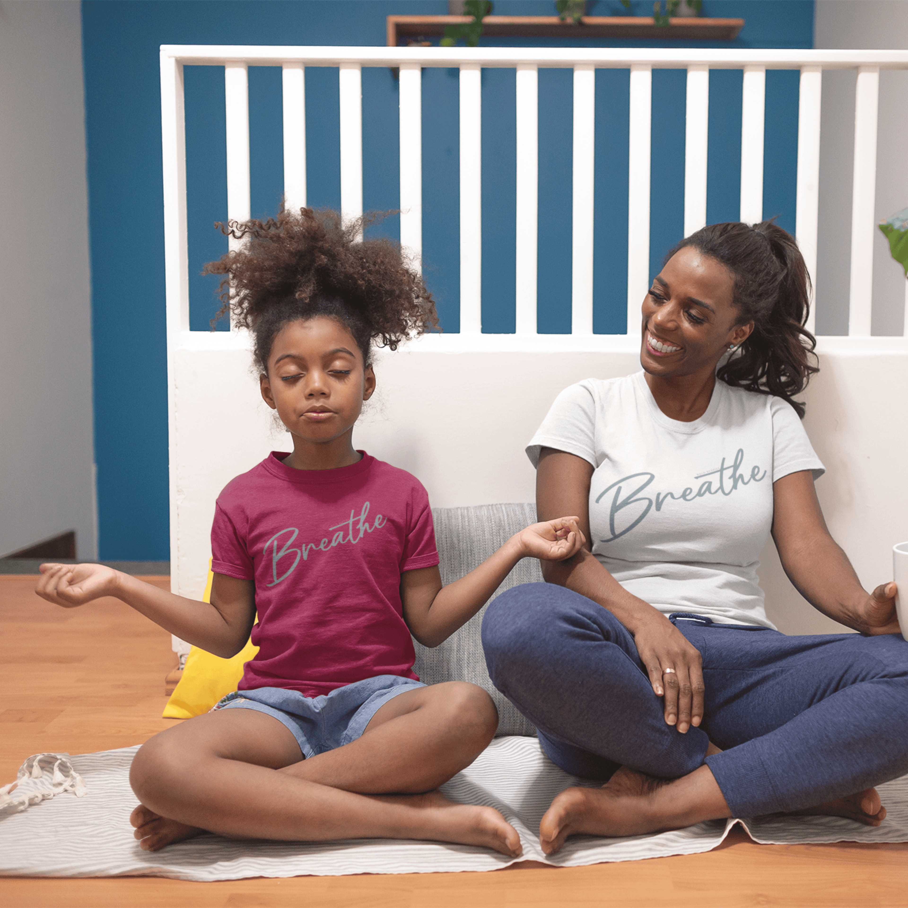 Breathe Script - Kids T-Shirt