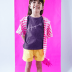 Happiness Script - Kids T-shirt