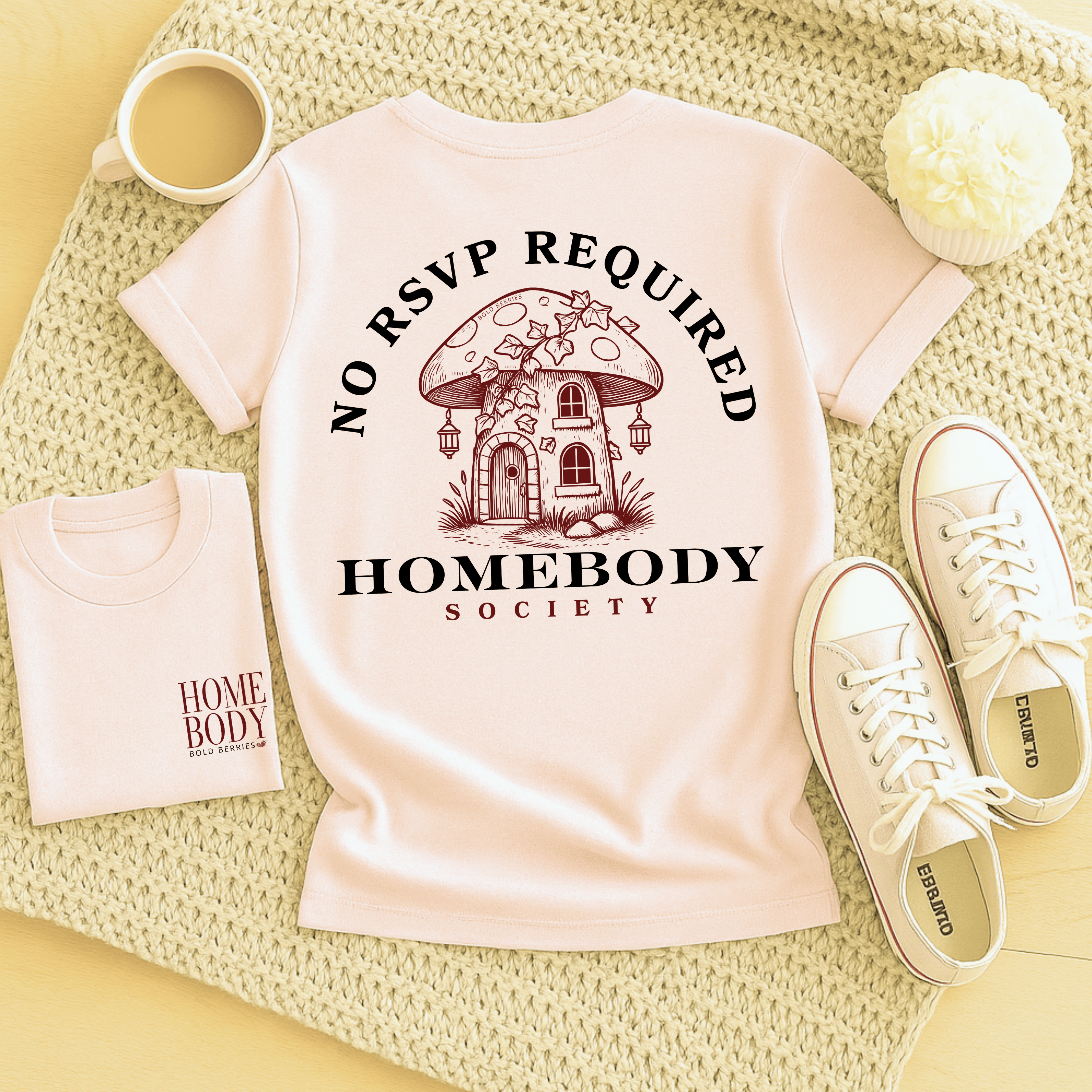 Homebody Society - Adult T-Shirt