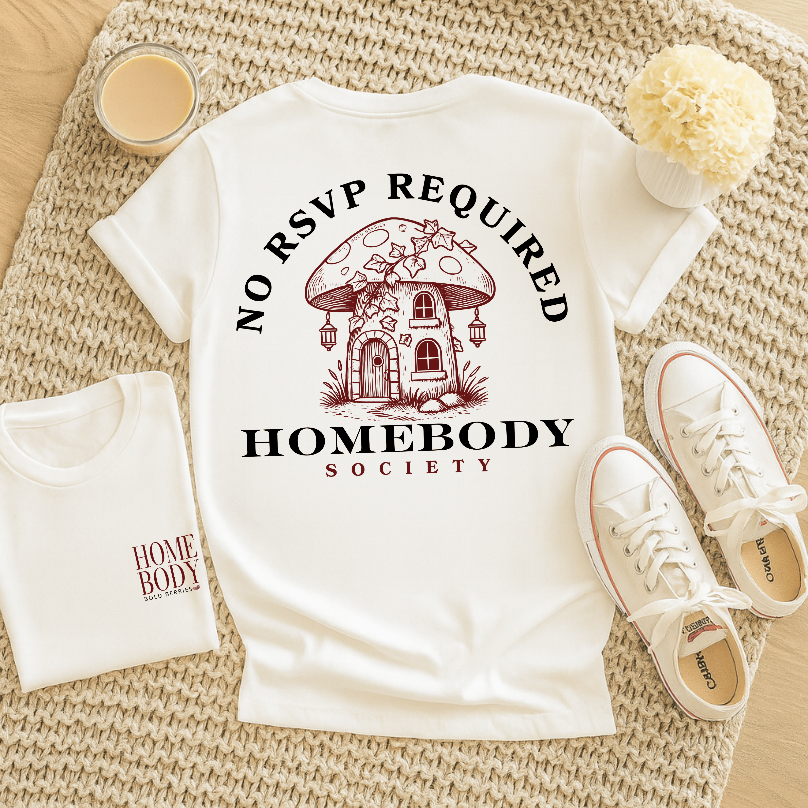 Homebody Society - Adult T-Shirt