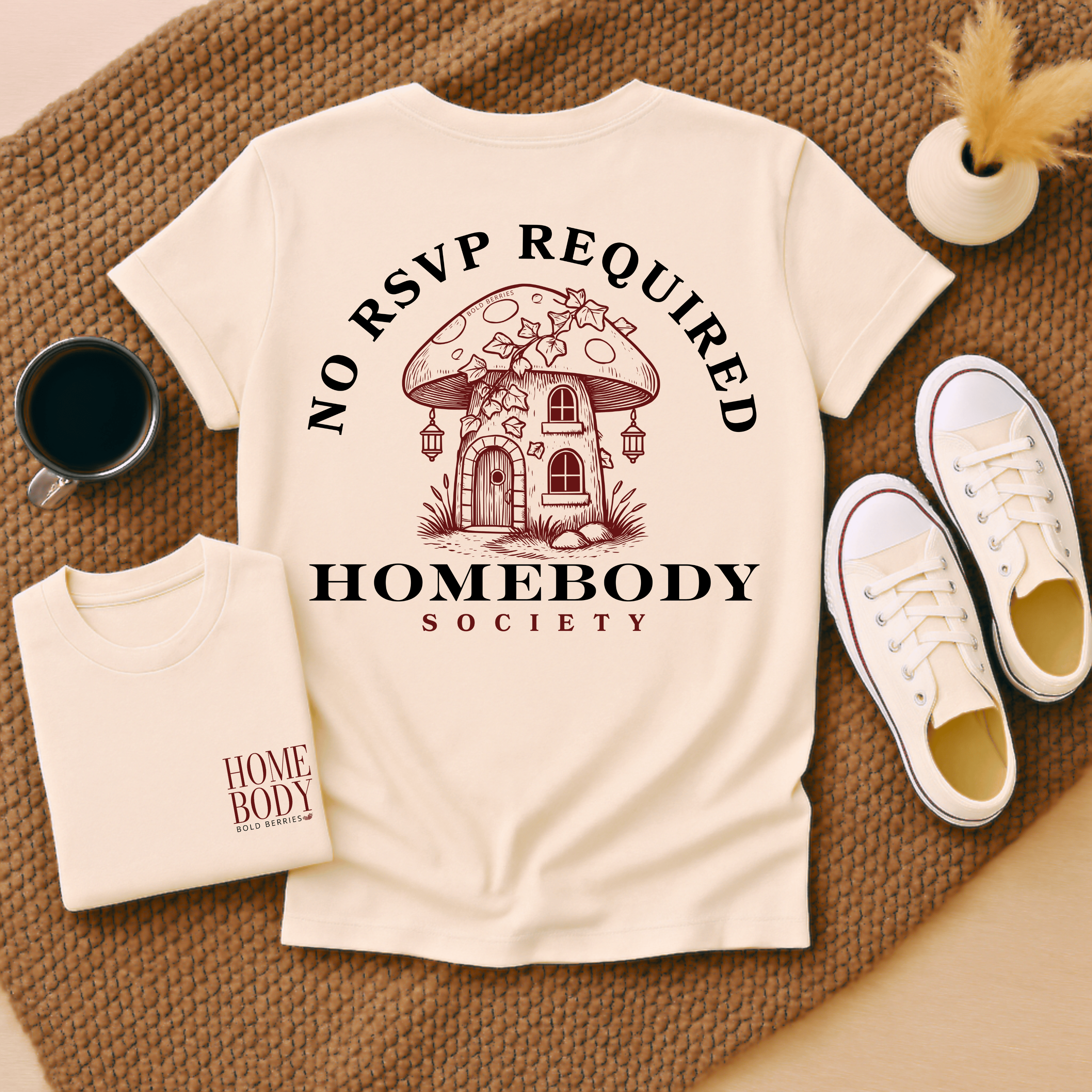 Homebody Society - Adult T-Shirt