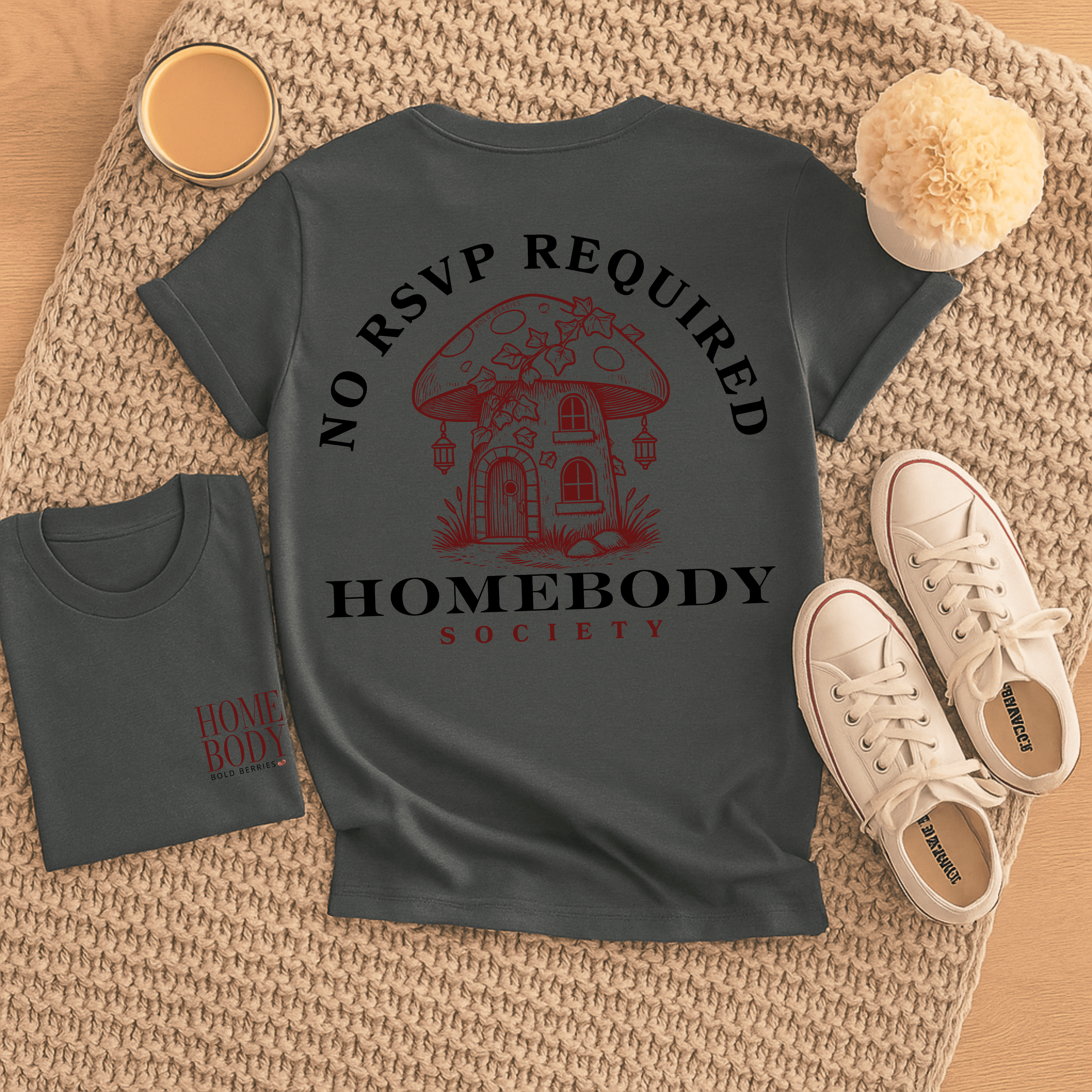 Homebody Society - Adult T-Shirt
