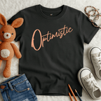 Optimistic Script - Kids T-shirt
