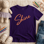 Shine Script - Kids T-shirt