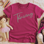 Thriving Script - Kids T-shirt