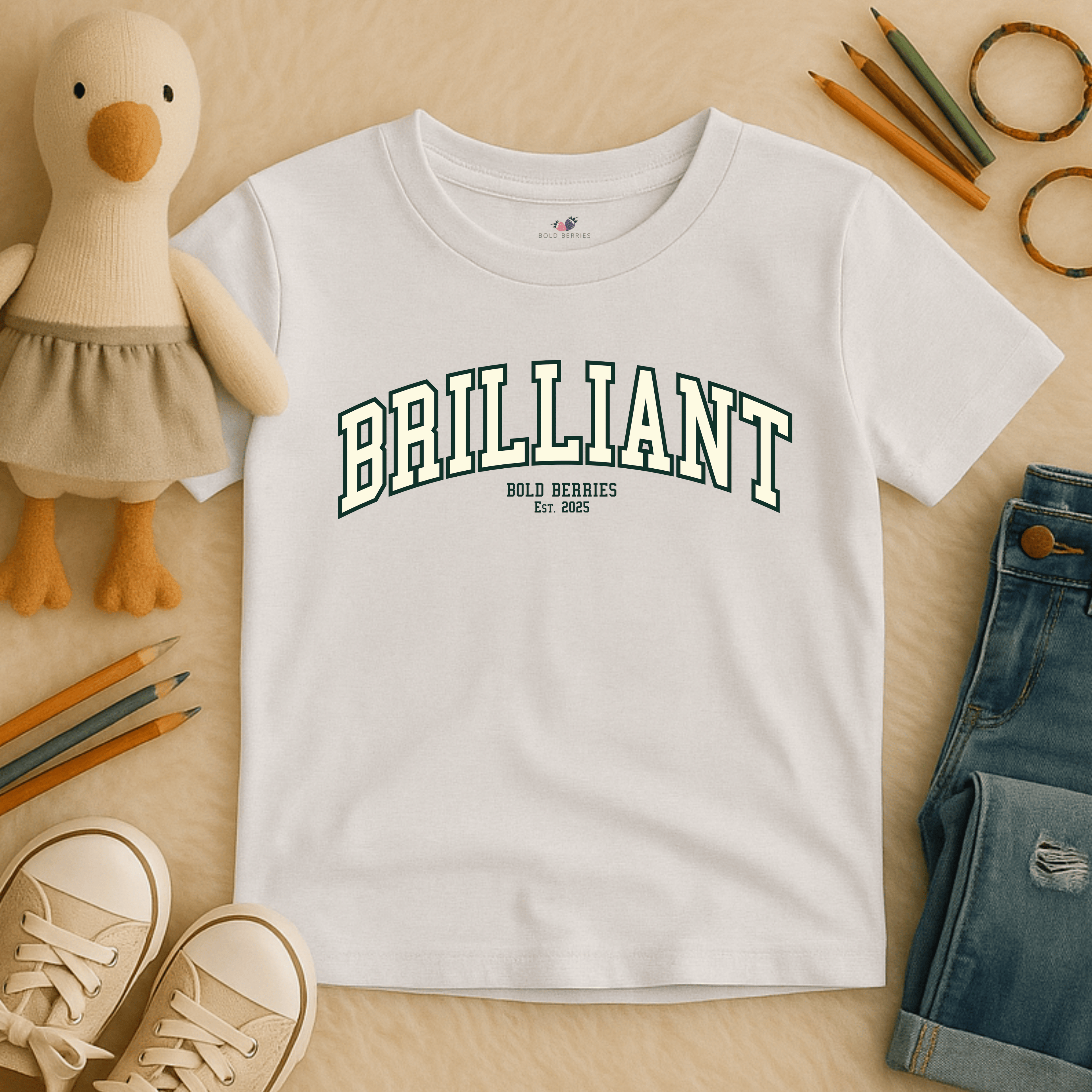 Varsity Brilliant - Kids T-shirt