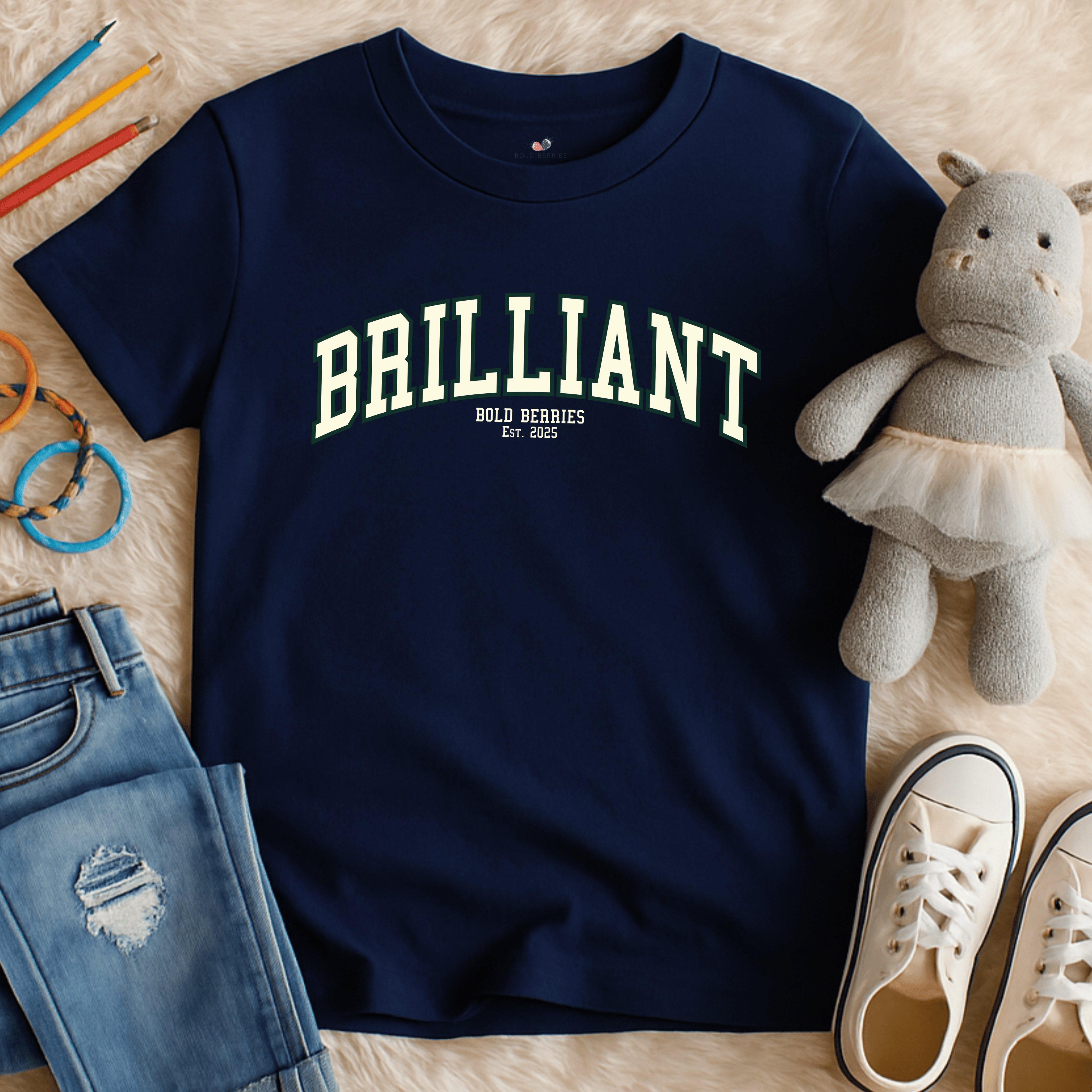 Varsity Brilliant - Kids T-shirt