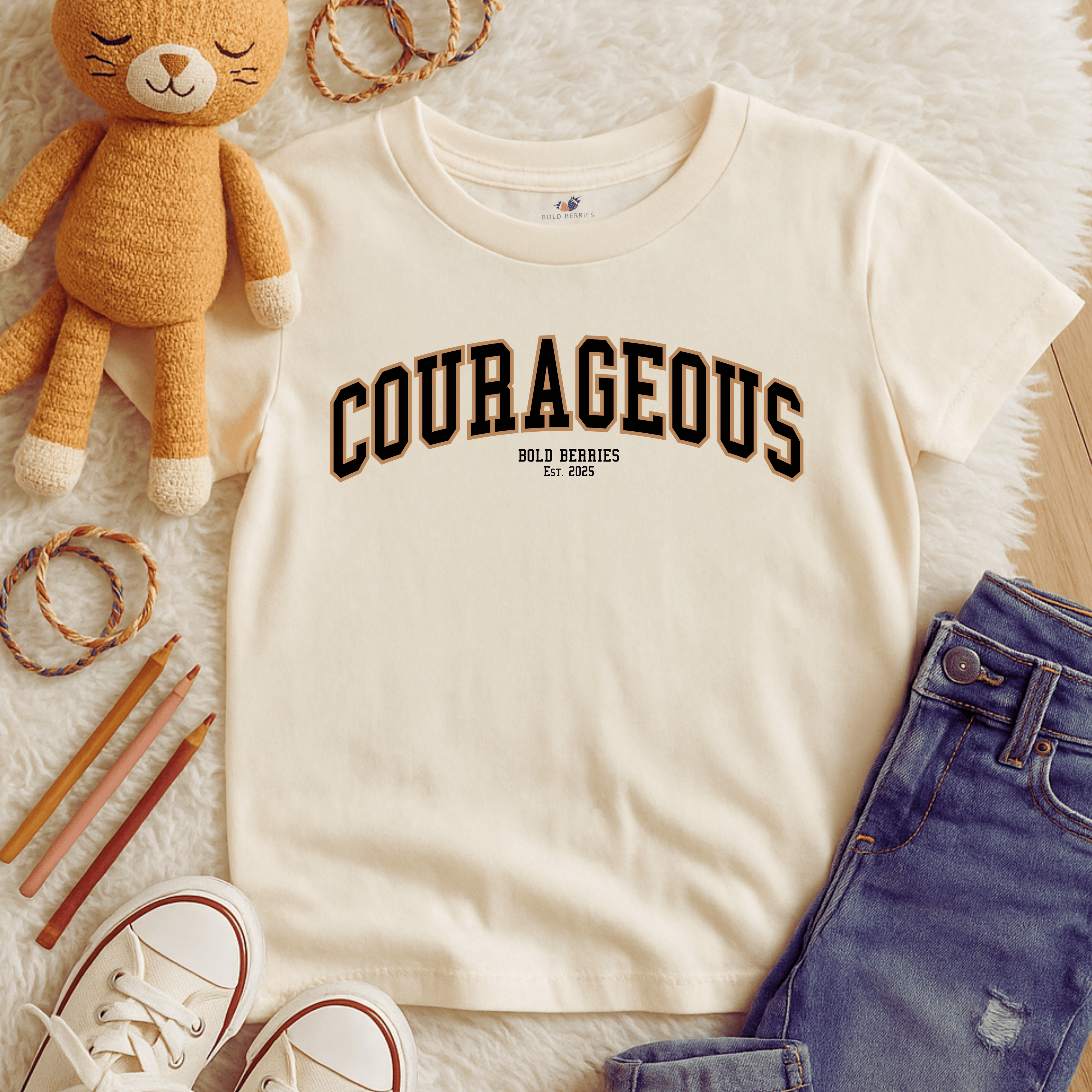 Varsity Courageous - Kids T-shirt