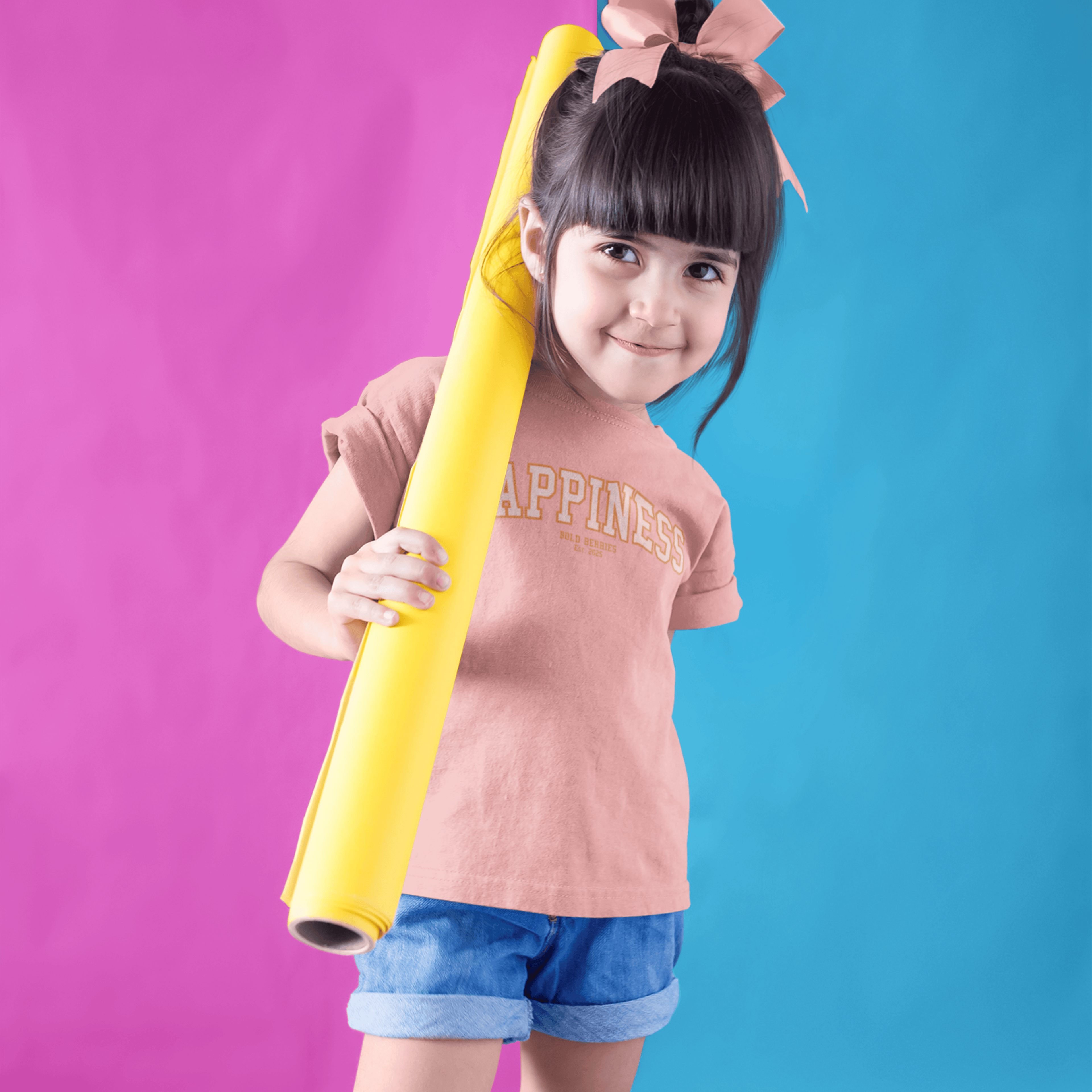 Varsity Happiness - Kids T-shirt