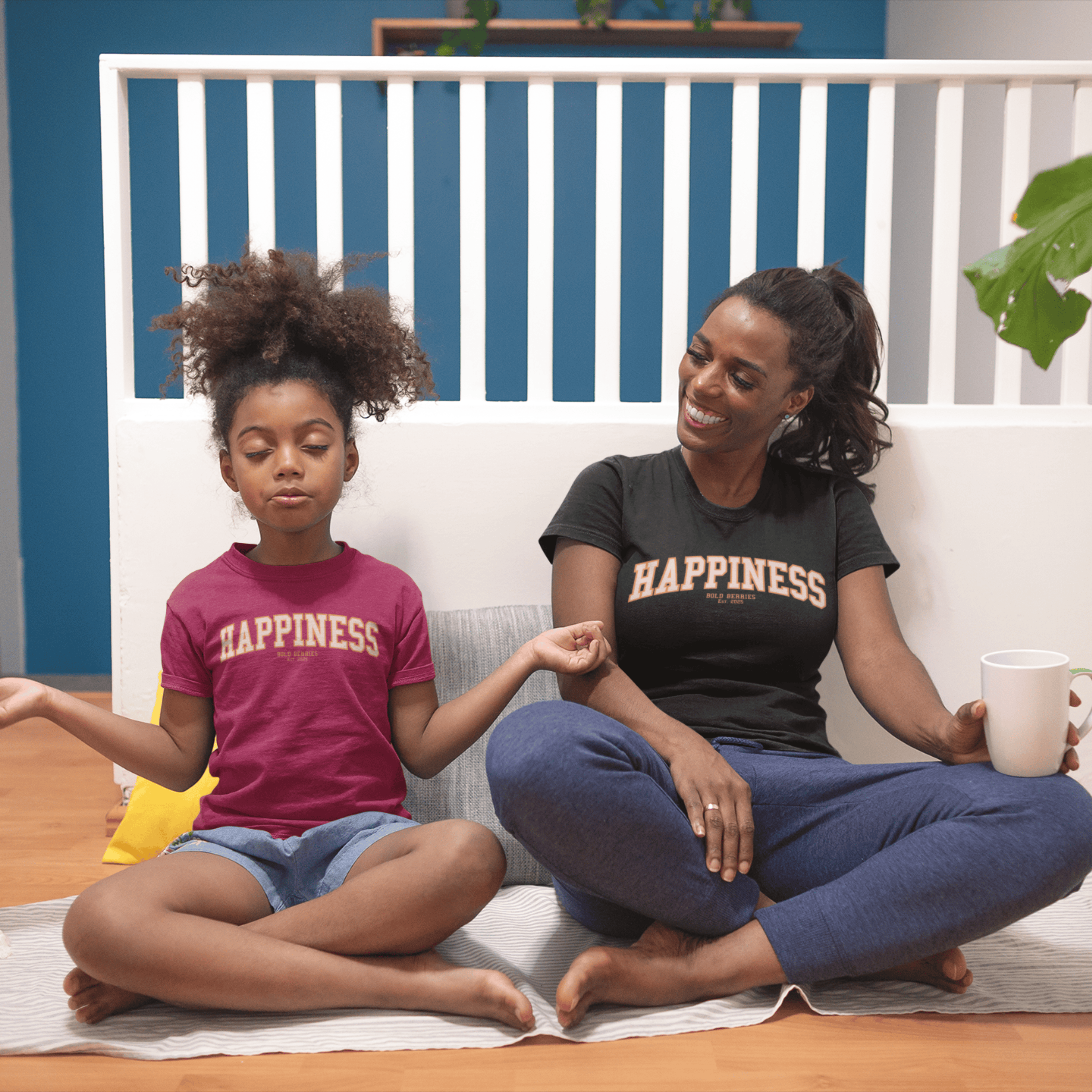 Varsity Happiness - Kids T-shirt