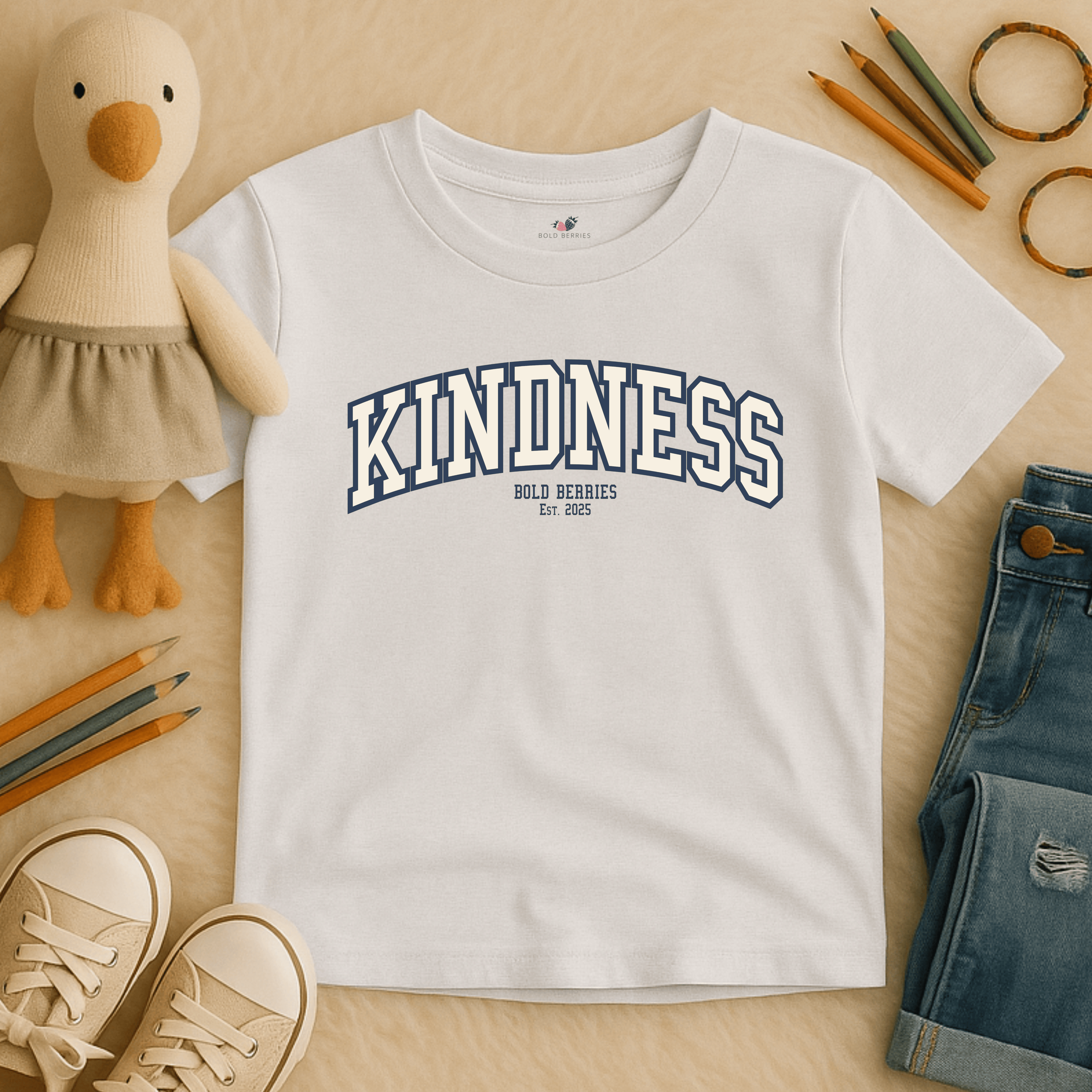 Varsity Kindness - Kids T-shirt
