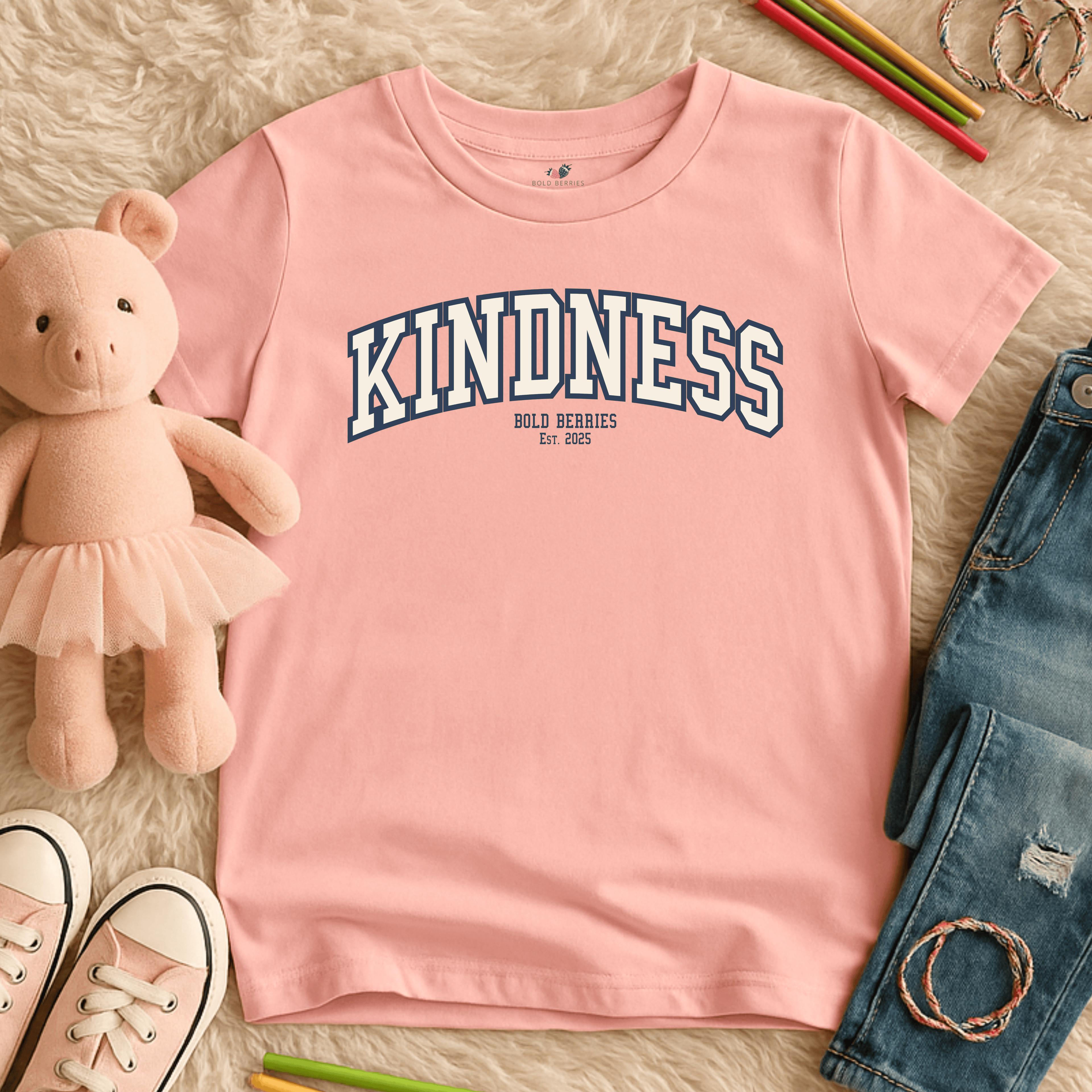 Varsity Kindness - Kids T-shirt
