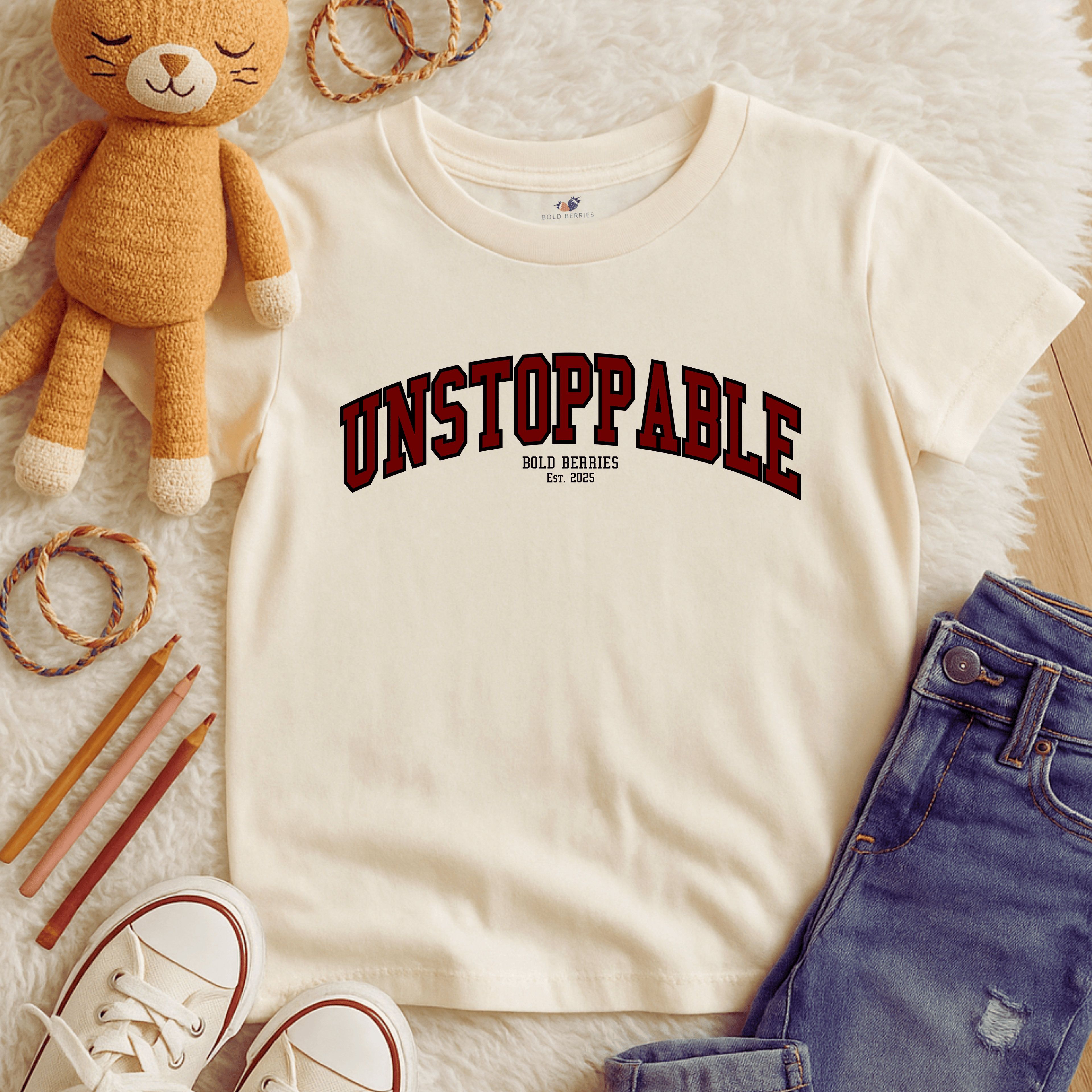 Varsity Unstoppable - Kids T-shirt