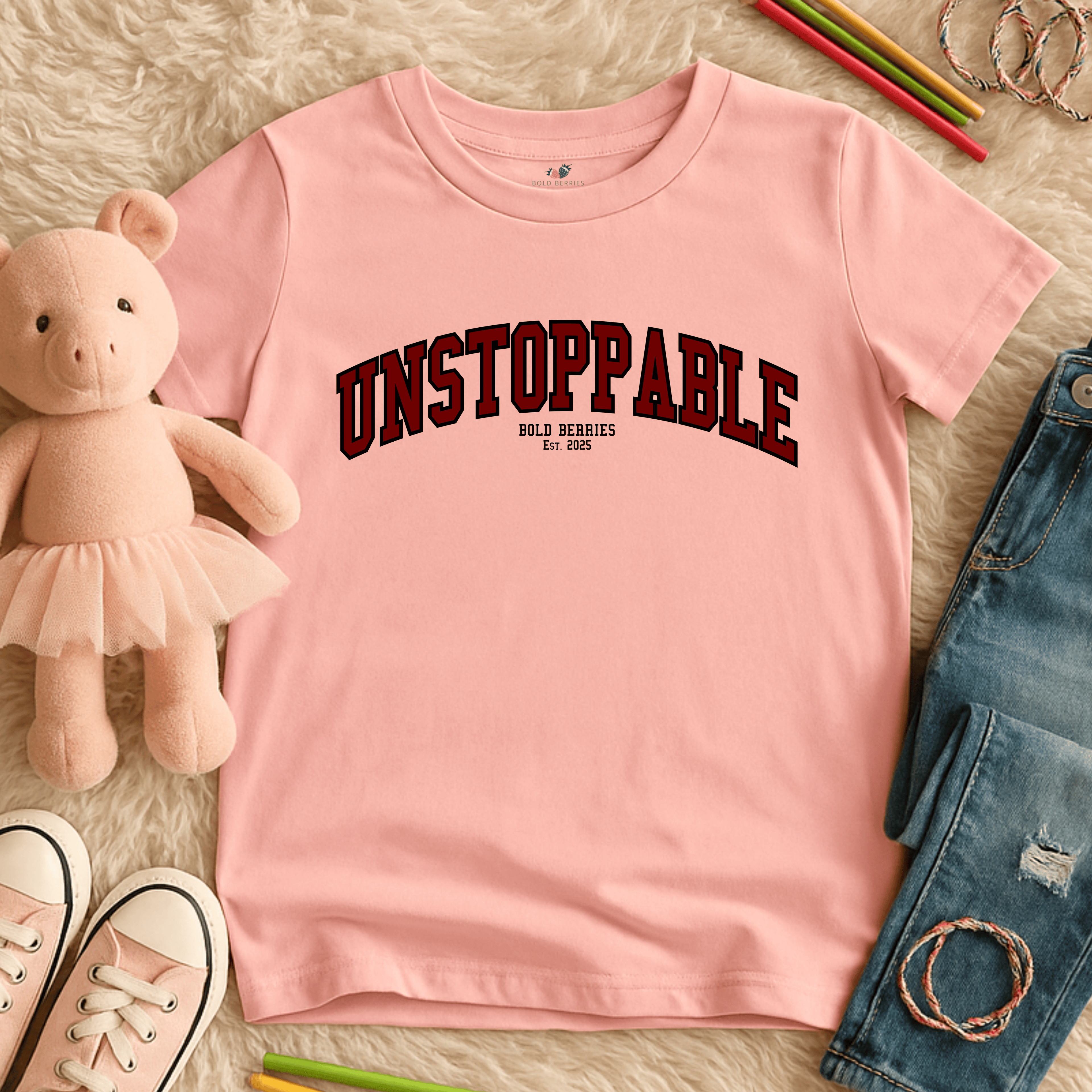 Varsity Unstoppable - Kids T-shirt