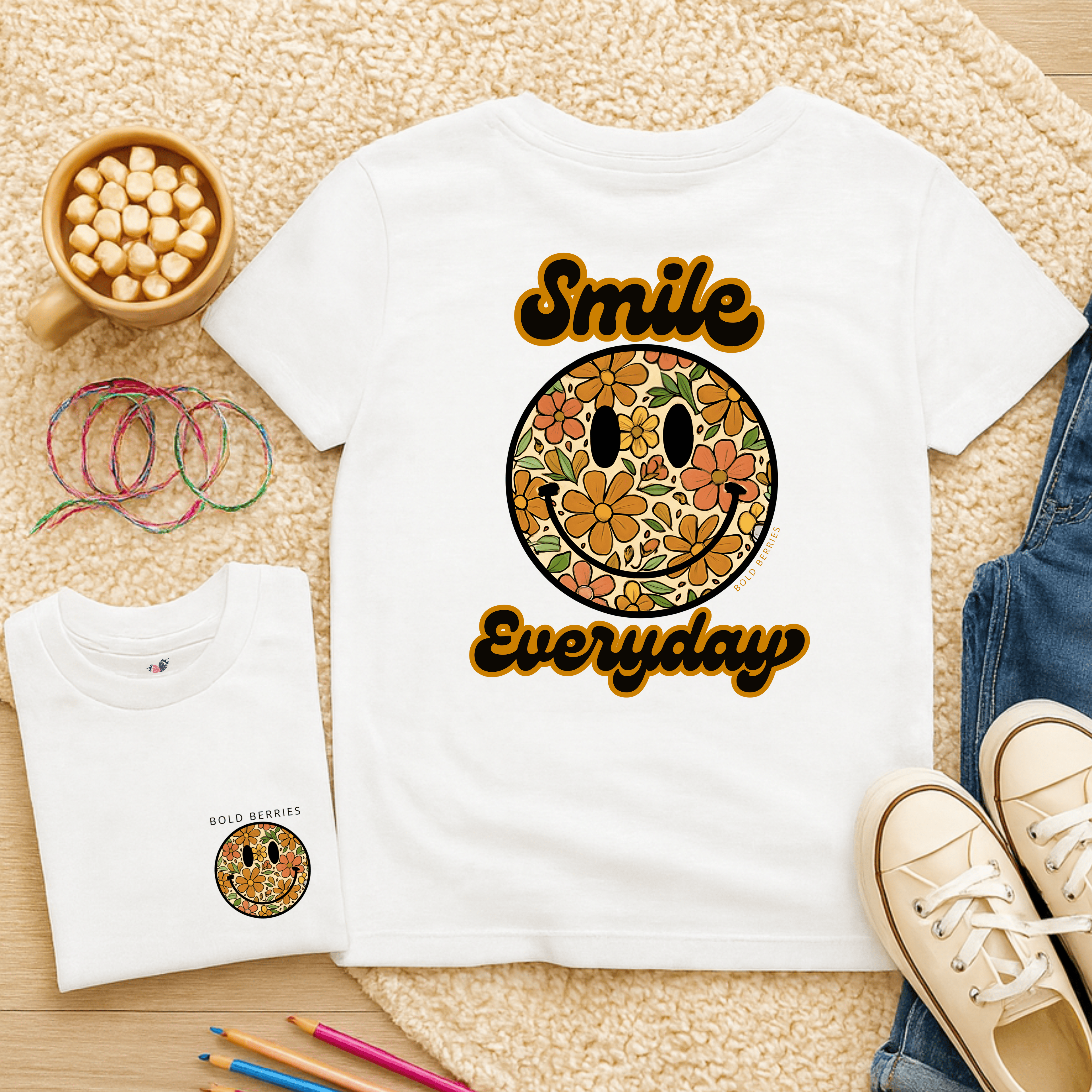 Smile Everyday - Kids T-shirt
