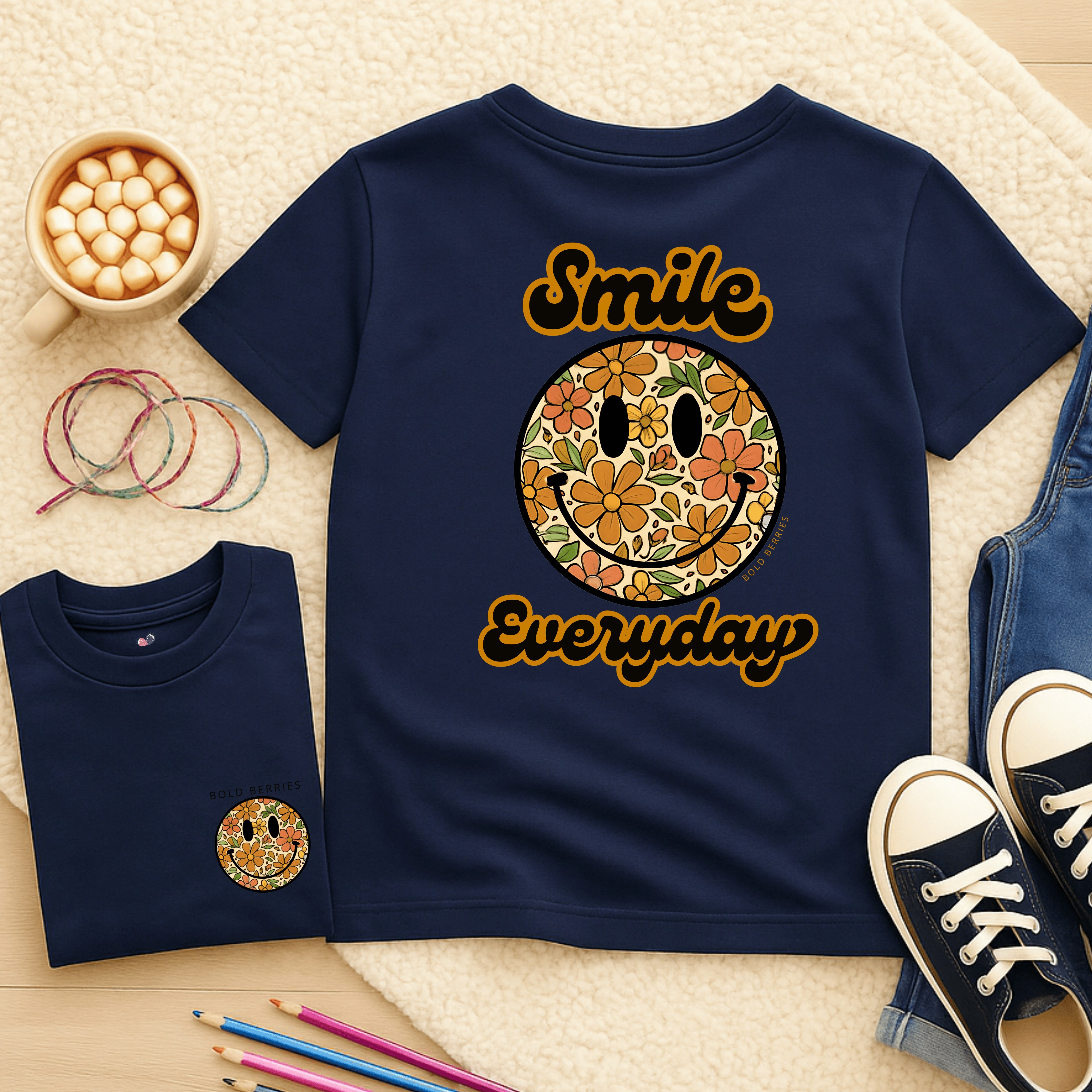 Smile Everyday - Kids T-shirt