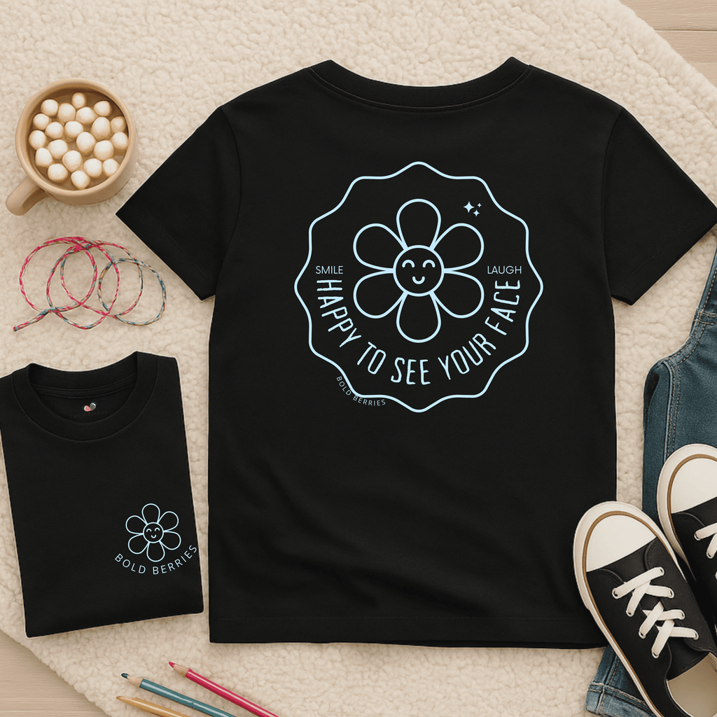 Happy to See Your Face - Kids T-shirt