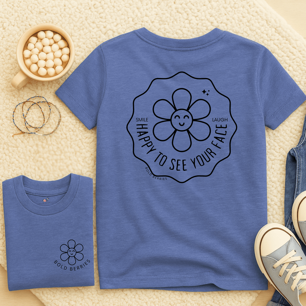 Happy to See Your Face - Kids T-shirt