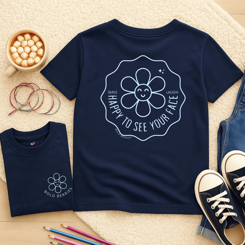 Happy to See Your Face - Kids T-shirt