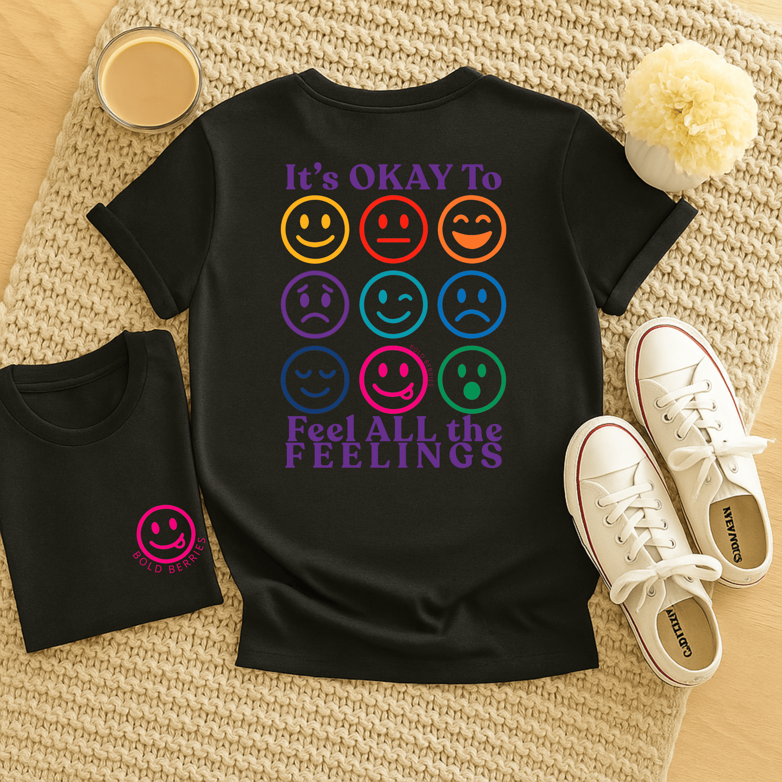 Feel All the Feelings - Adult T-Shirt
