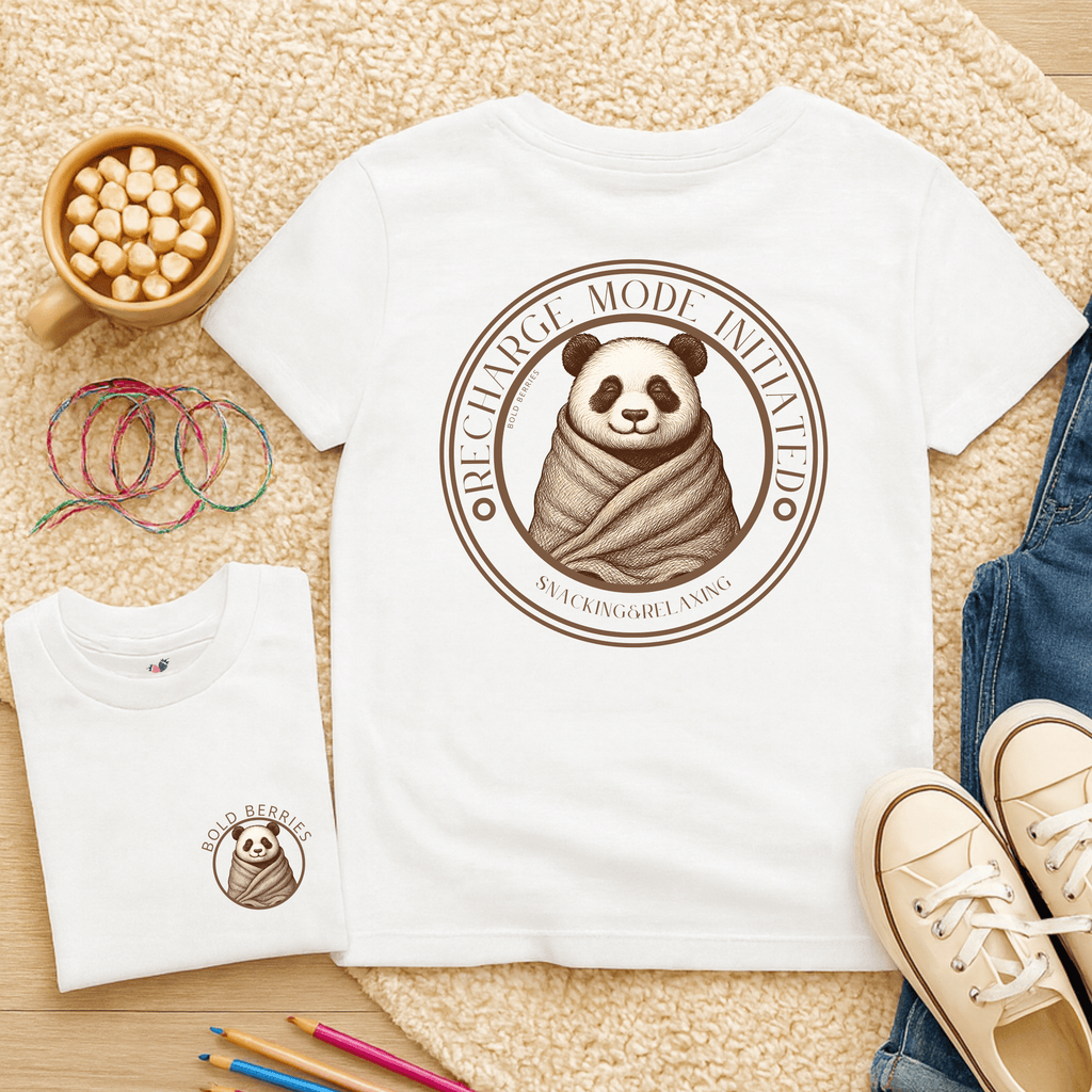 Recharge Mode Initiated - Kids T-shirt
