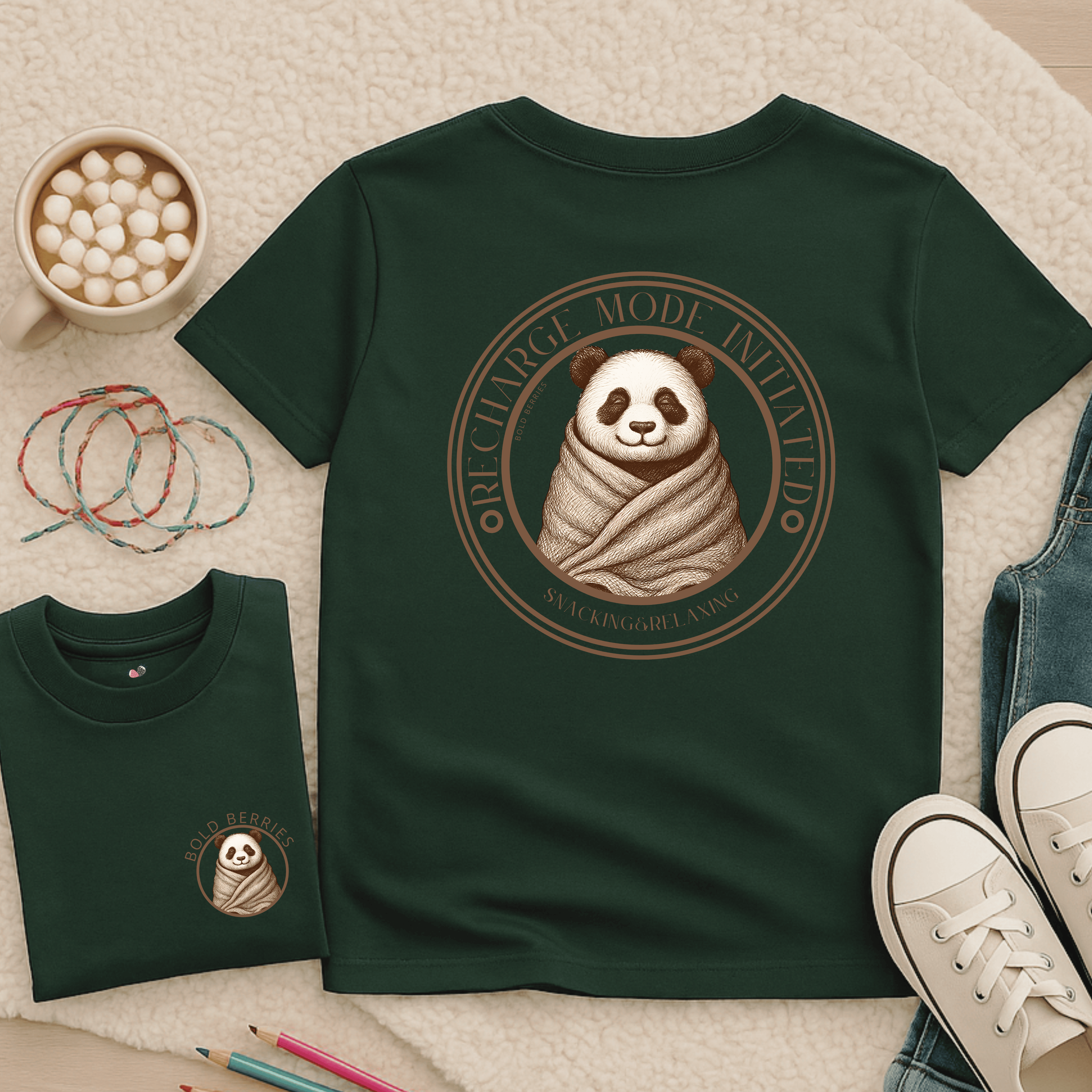 Recharge Mode Initiated - Kids T-shirt