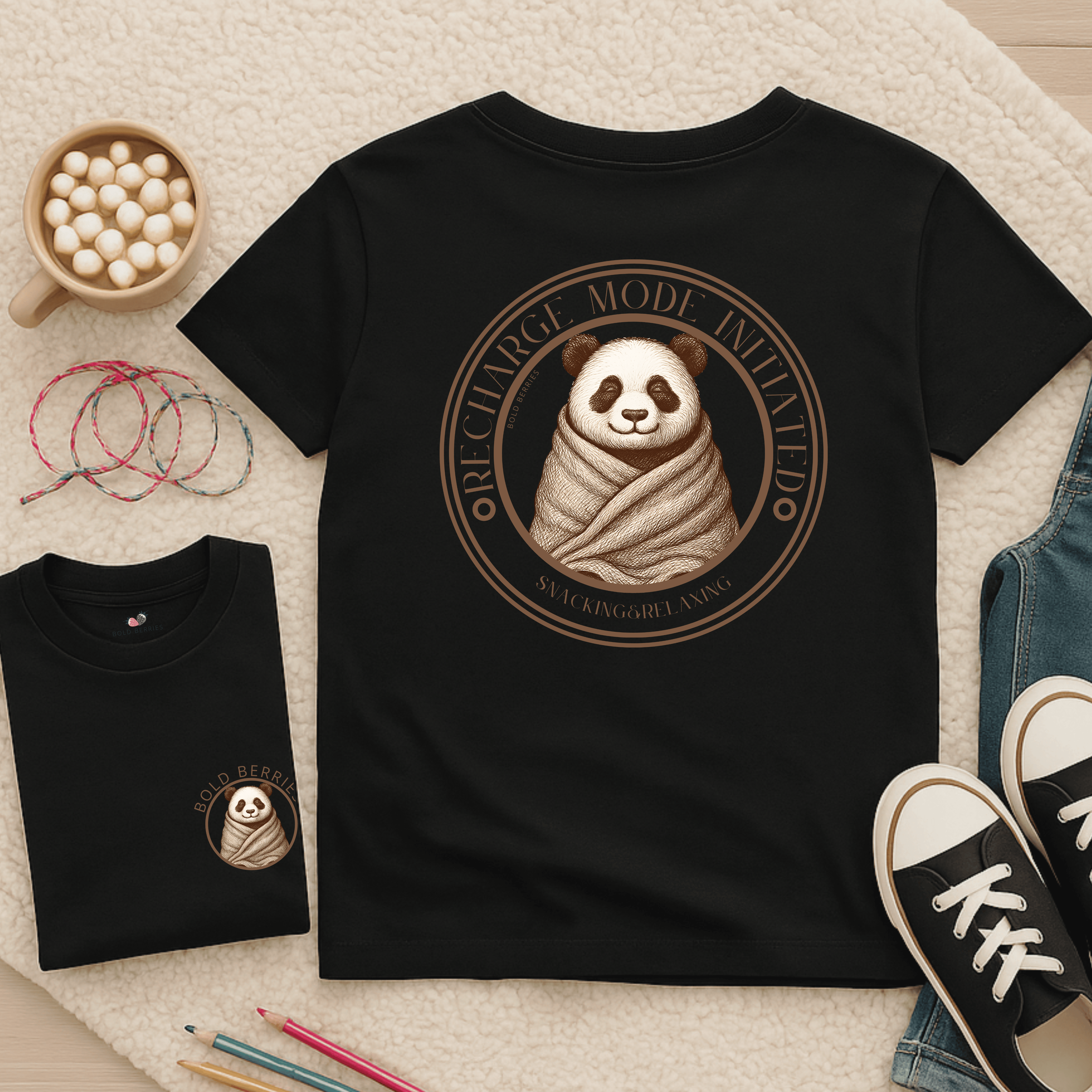 Recharge Mode Initiated - Kids T-shirt