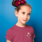 New Hope Blooms Here, January – Carnation & Snowdrop - Kids T-shirt