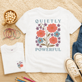 Quietly Powerful, February – Violet & Primrose - Kids T-shirt