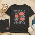 Quietly Powerful, February – Violet & Primrose - Kids T-shirt