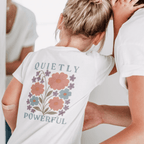 Quietly Powerful, February – Violet & Primrose - Kids T-shirt