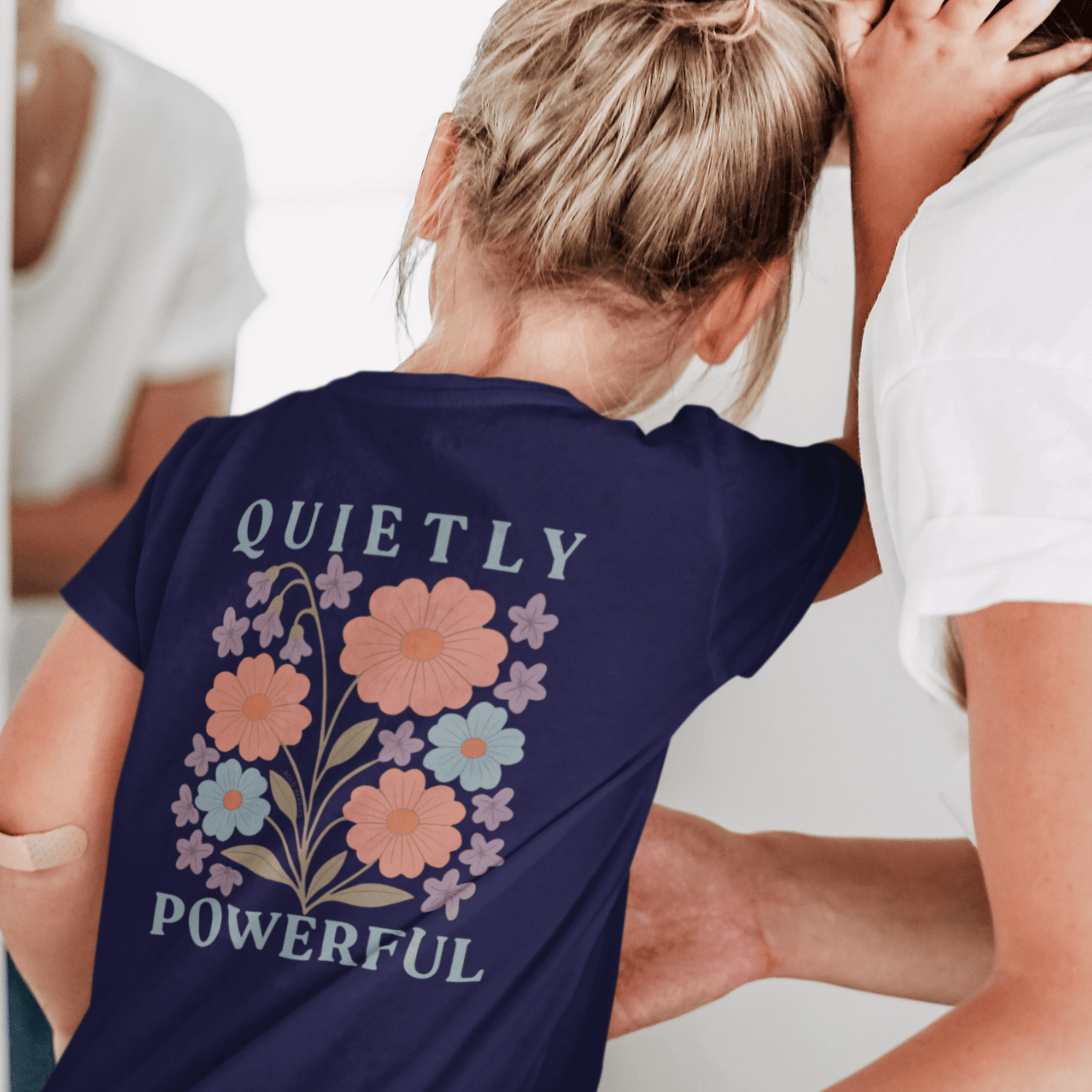 Quietly Powerful, February – Violet & Primrose - Kids T-shirt