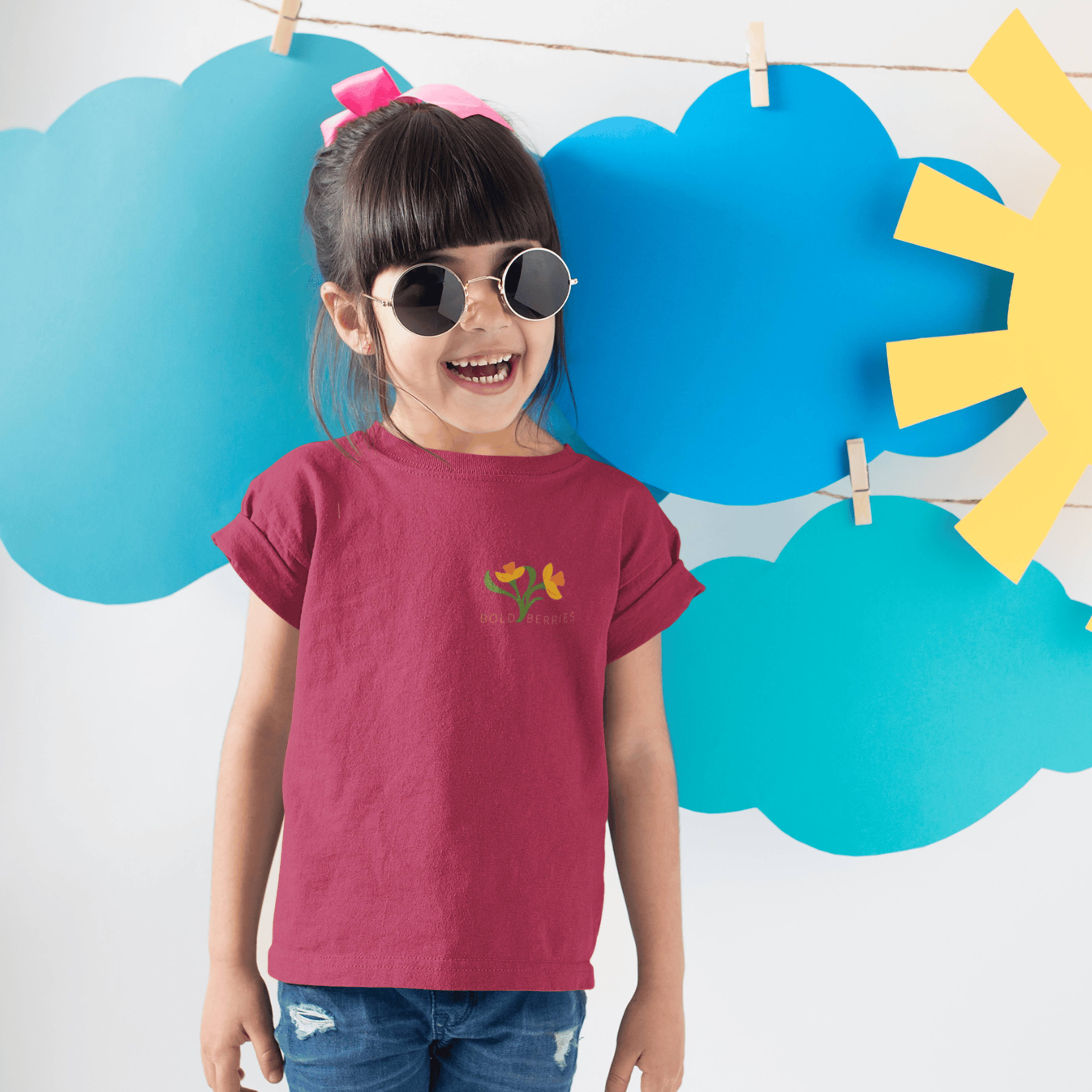 New Day New Shine - March – Daffodil - Kids T-shirt