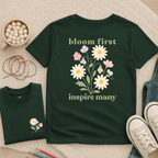 Bloom First Inspire Many - April – Daisy & Sweet Pea - Kids T-shirt
