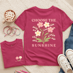 Choose the Sunshine - May – Lily of the Valley & Hawthorn - Kids T-shirt