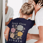 Heart First Always - June – Rose & Honeysuckle - Kids T-shirt