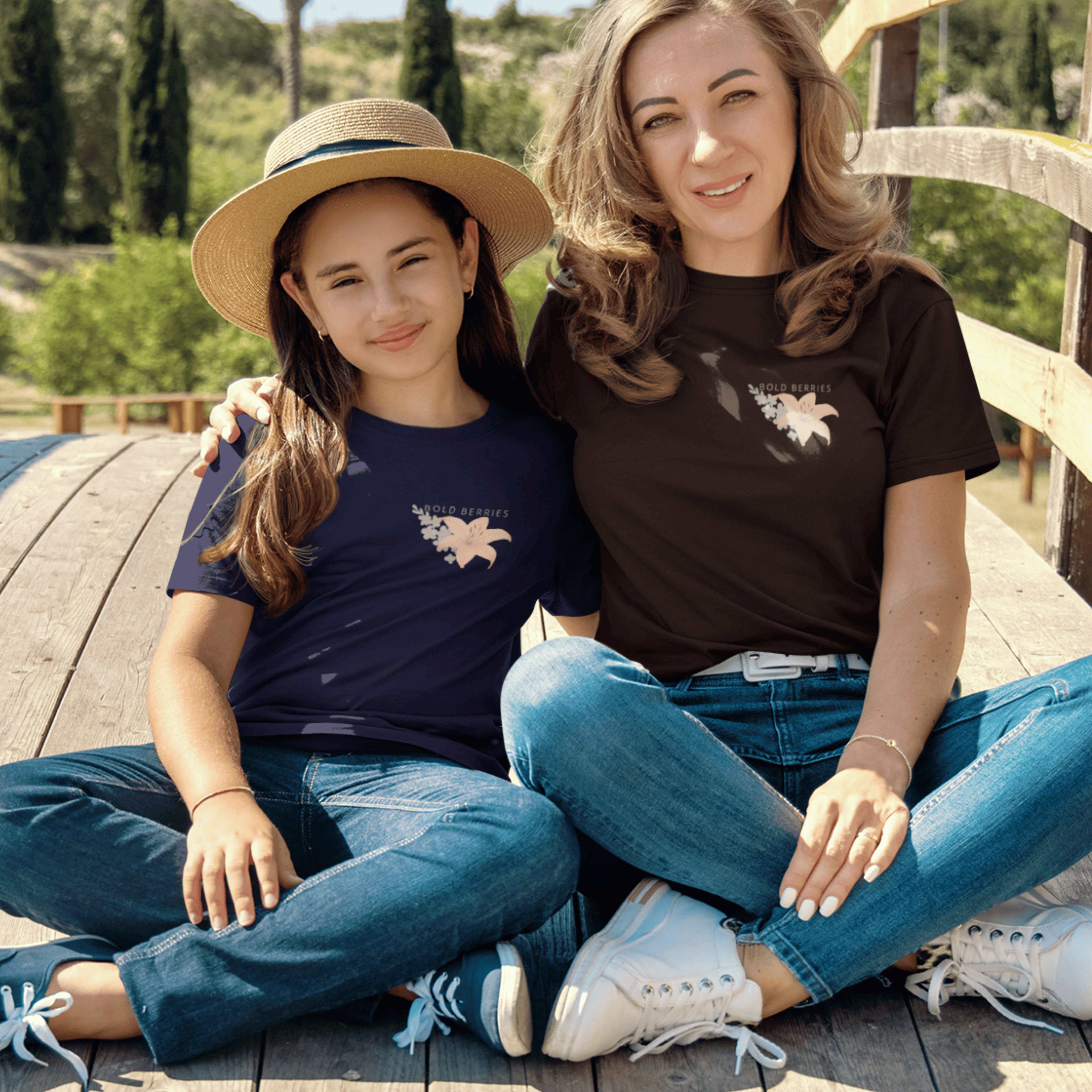 Have Courage & Be Kind - July – Larkspur & Lily  - Kids T-shirt
