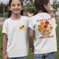 Radiate Goodness - November – Chrysanthemum - Kids T-shirt