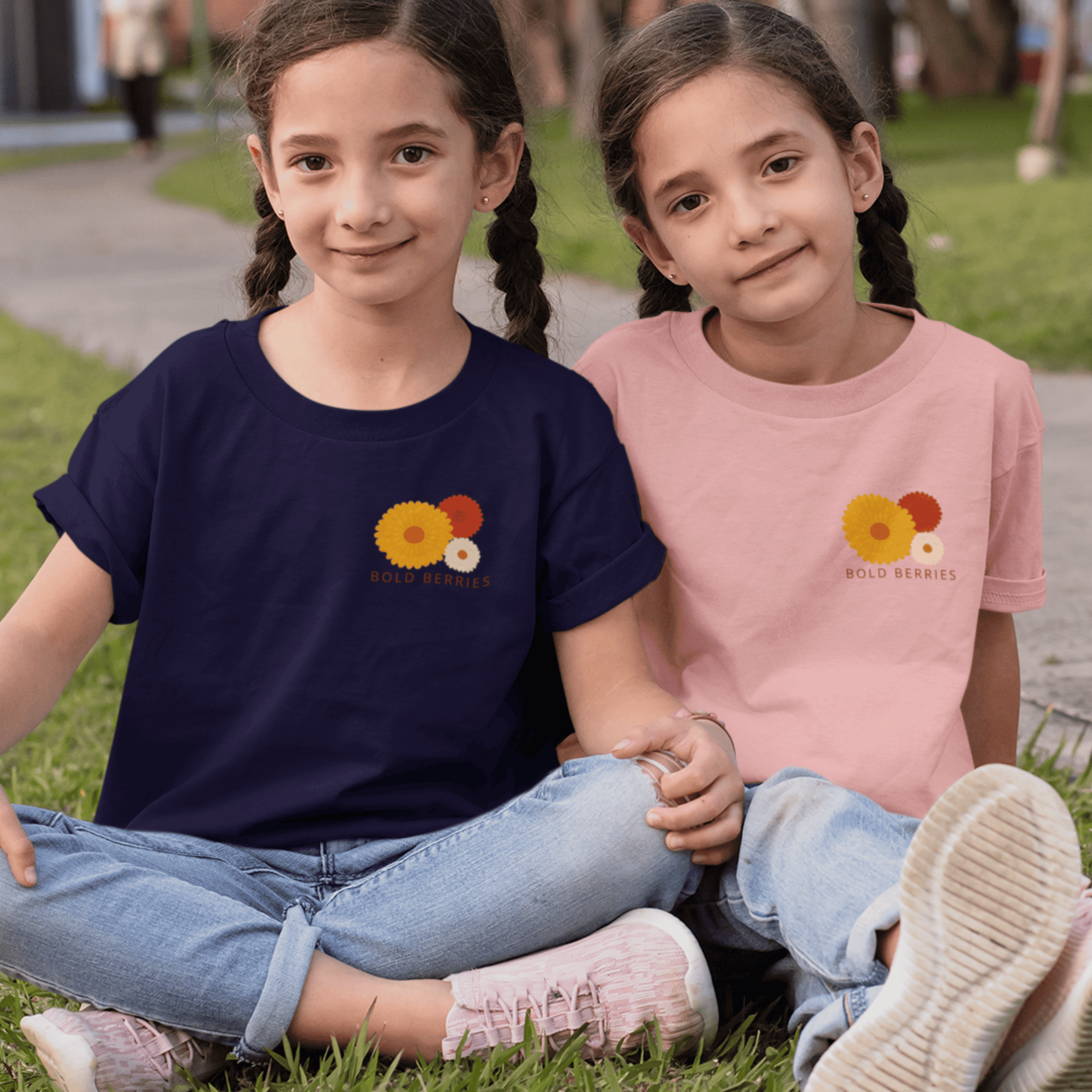Radiate Goodness - November – Chrysanthemum - Kids T-shirt