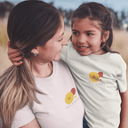 Radiate Goodness - November – Chrysanthemum - Kids T-shirt