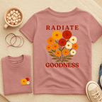Radiate Goodness - November – Chrysanthemum - Kids T-shirt