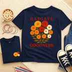 Radiate Goodness - November – Chrysanthemum - Kids T-shirt