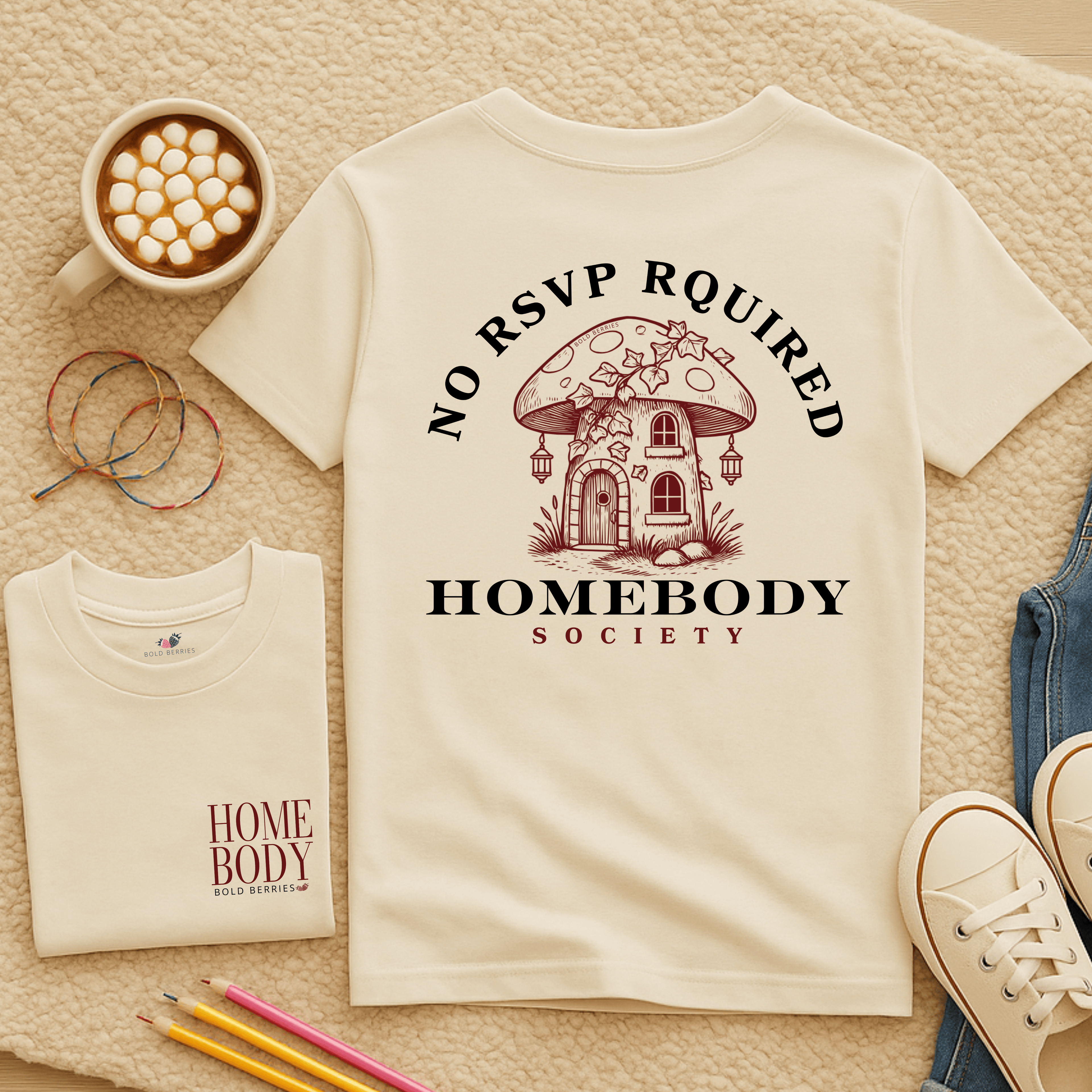 Homebody Society - Kids T-shirt