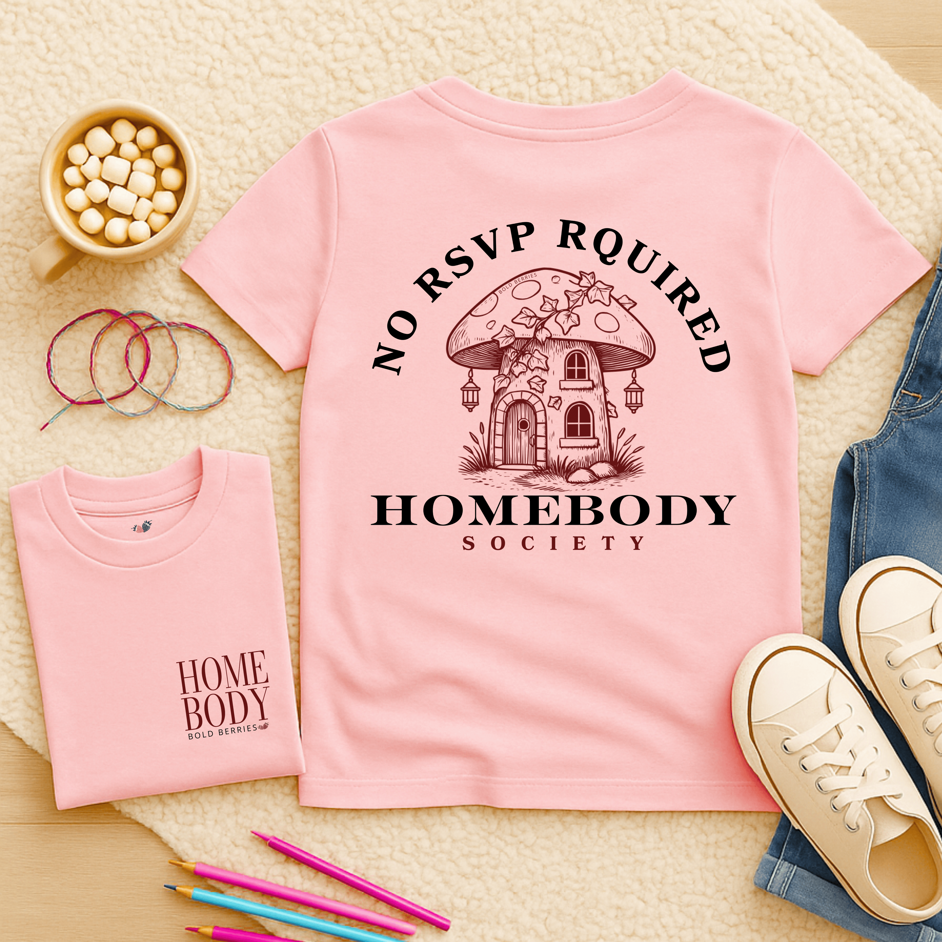 Homebody Society - Kids T-shirt