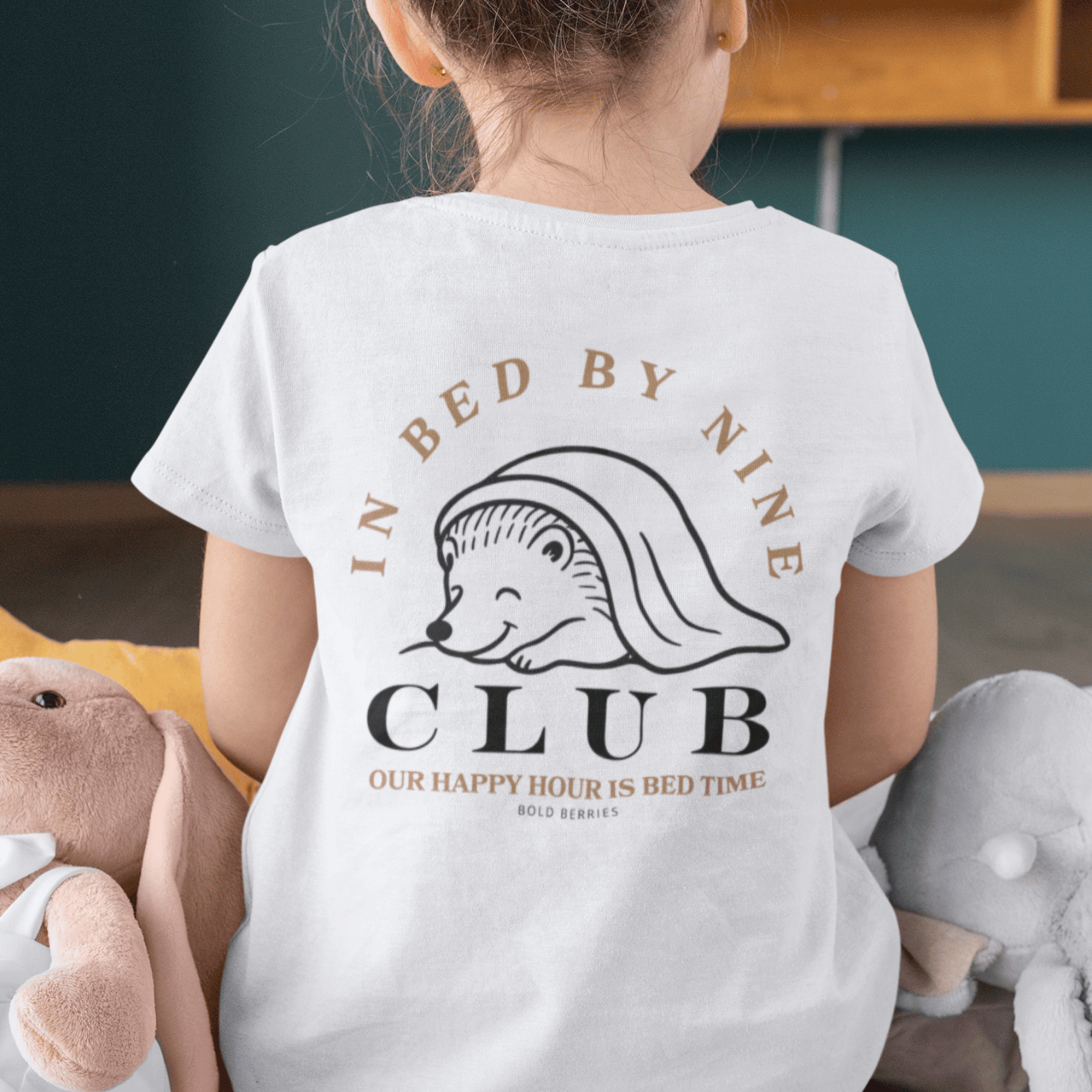 In Bed By Nine Club - Kids T-shirt
