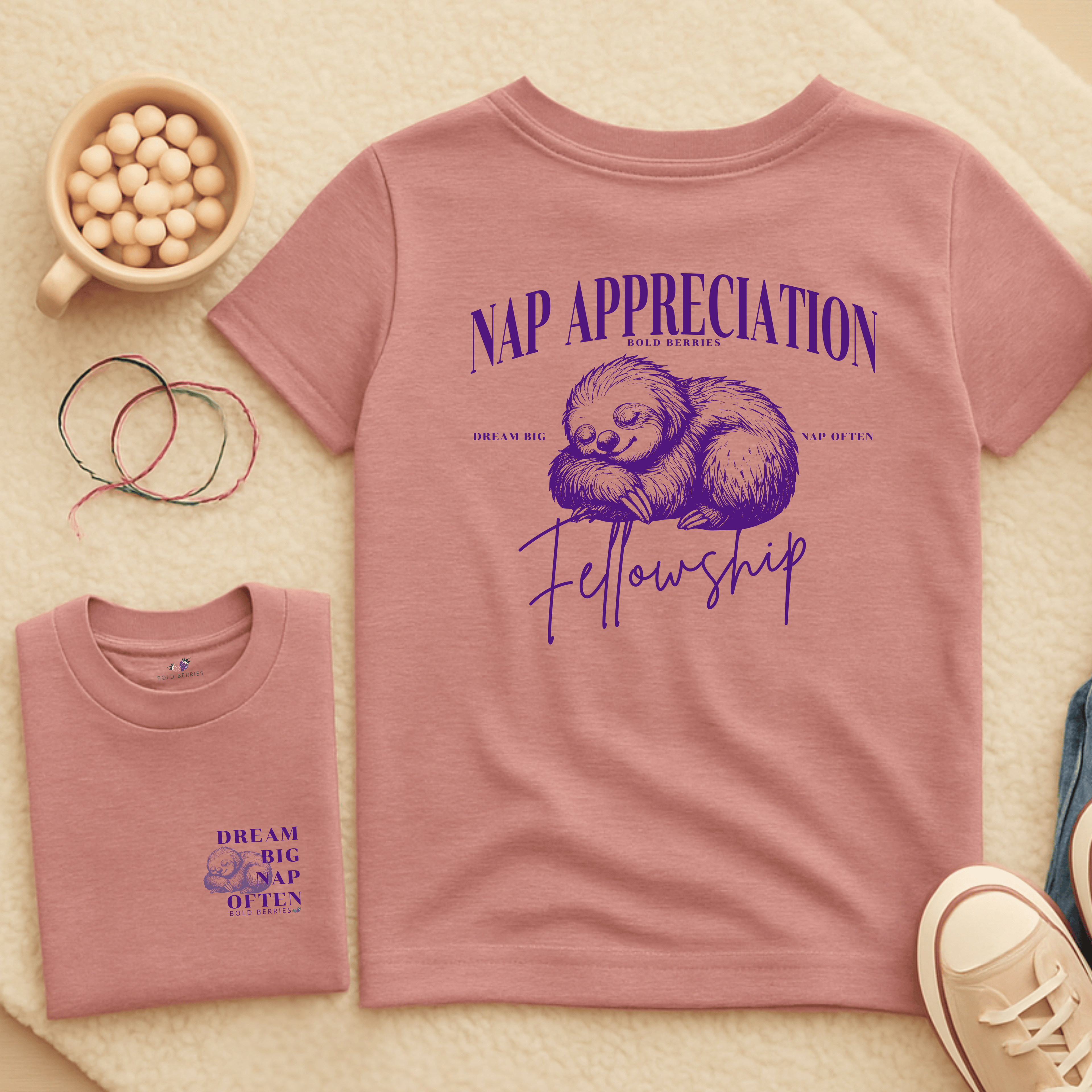 Nap Appreciation Fellowship - Kids T-shirt